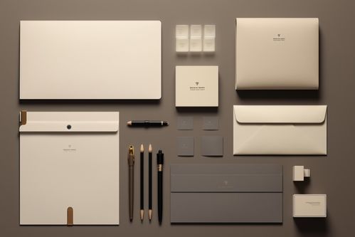 信纸办公用品VI样机效果图摄影图下载指南